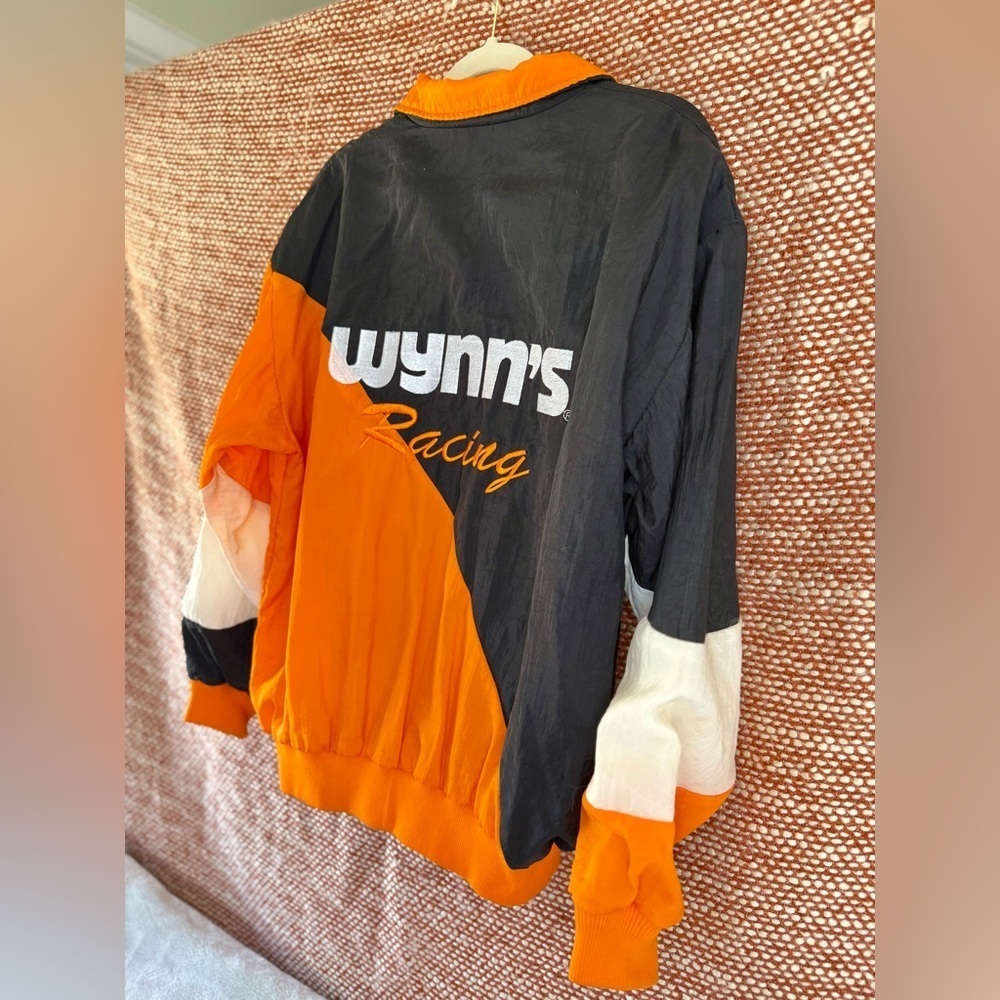 Vintage Wynn's Racing Jacket in Orange, Black, and White - Picture 6 of 10